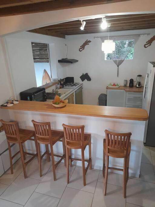 Maison Bord De Mer A 100 M แซงต์-ฟรองซัวส์ ภายนอก รูปภาพ